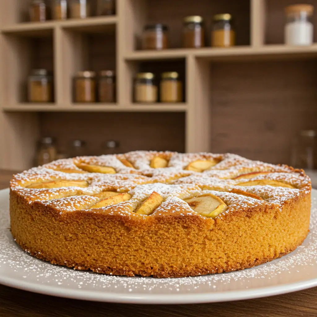 Torta alemã de maçã
