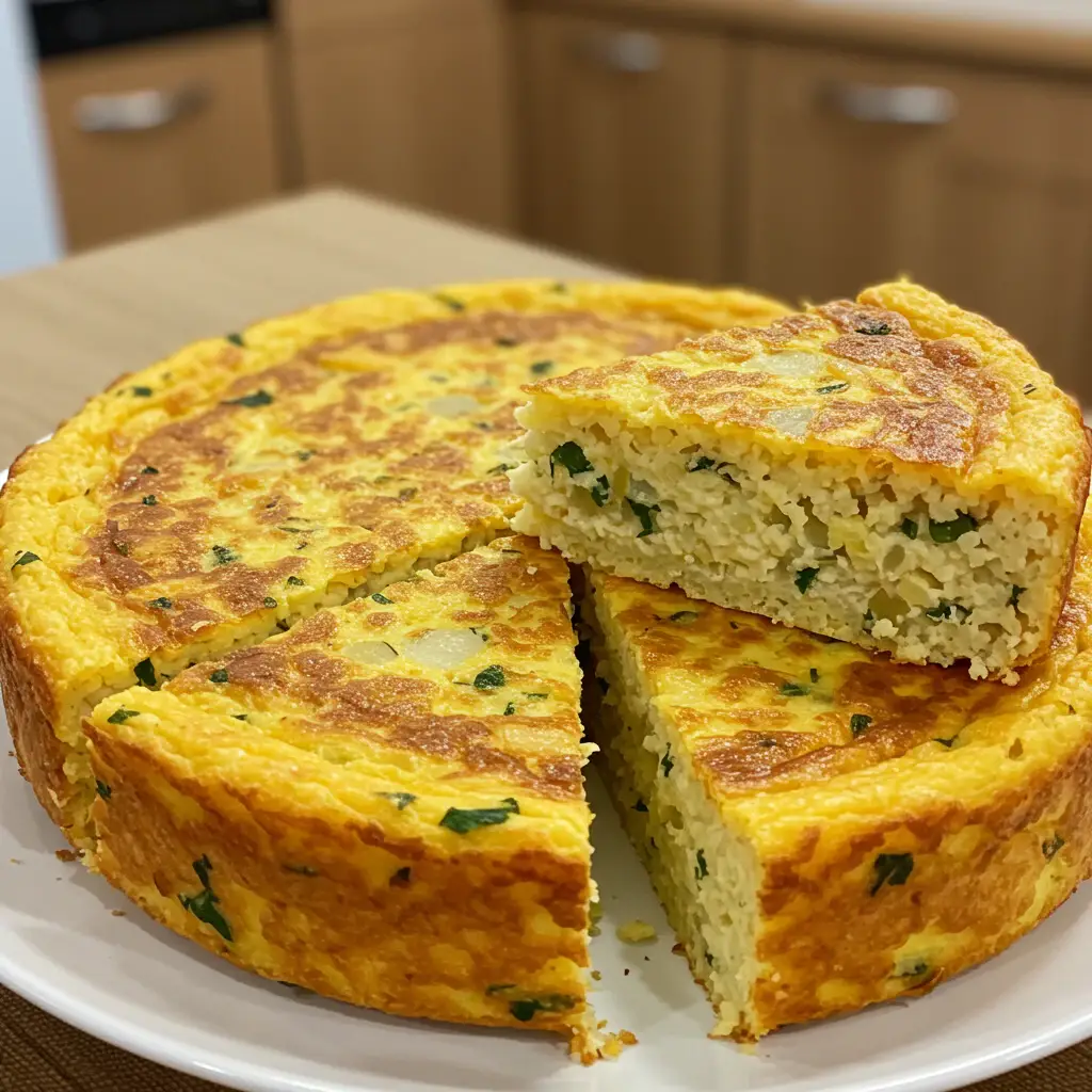 Torta de arroz velho