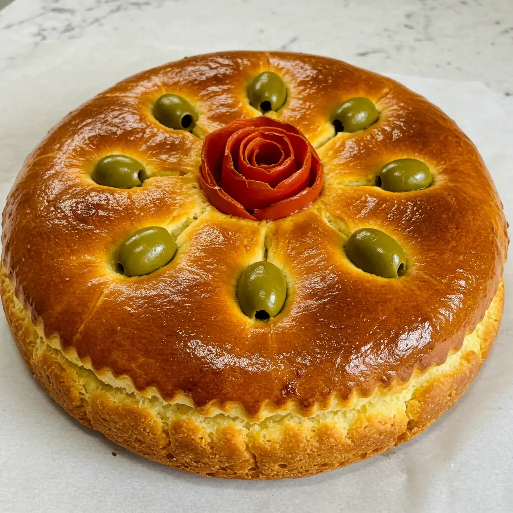 Torta de camarão