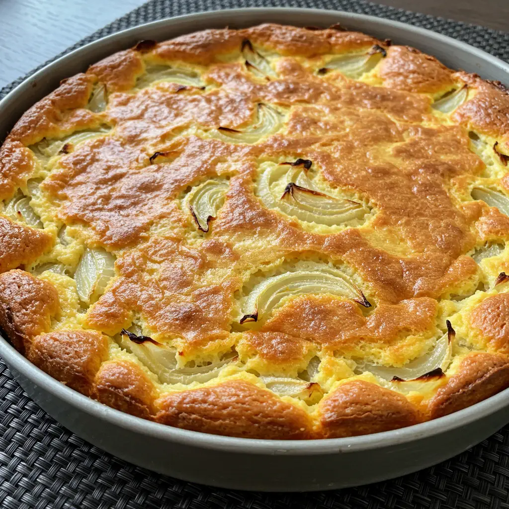 Torta de Cebola Caseira