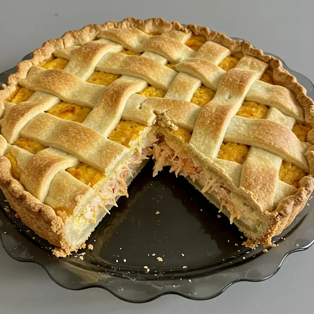 Torta de Frango Caseira