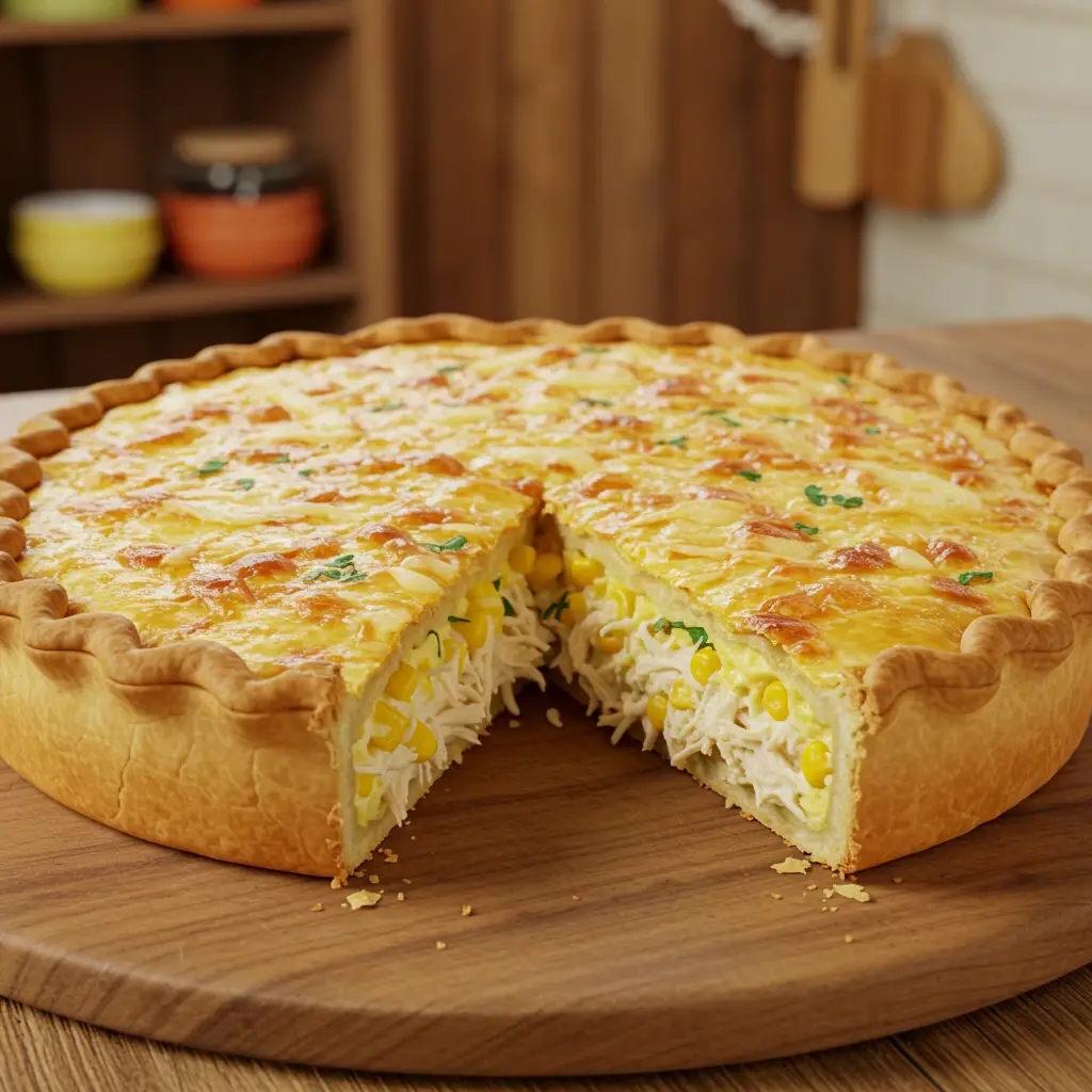 Torta de frango rápida