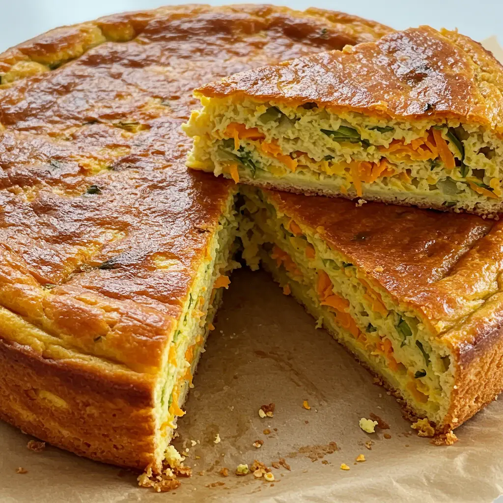 Torta de legumes - fácil