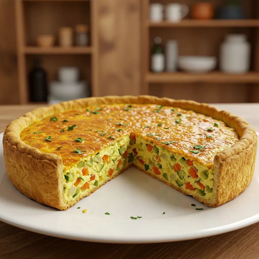 Torta de legumes