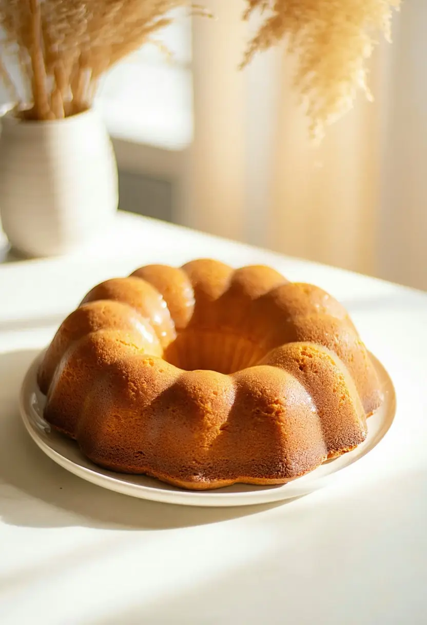 Bolo Bundt Tradicional