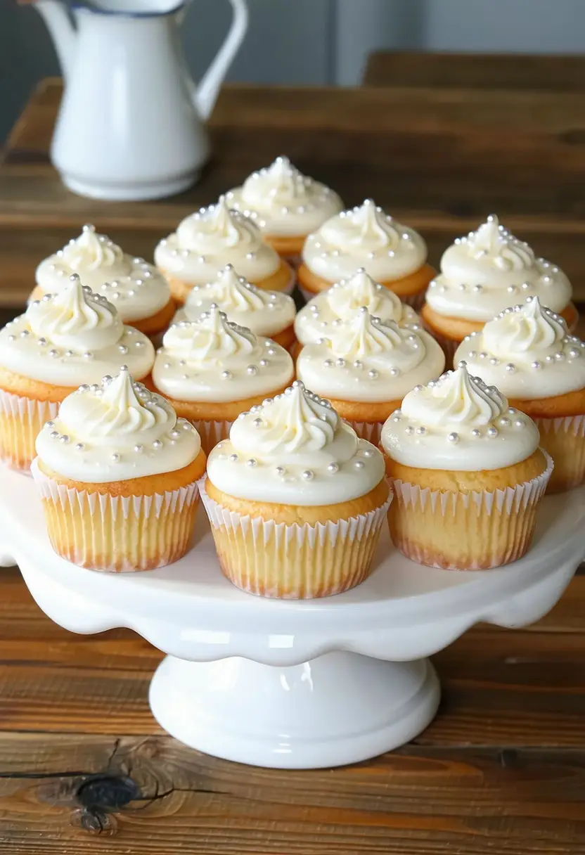 Cupcakes de Baunilha