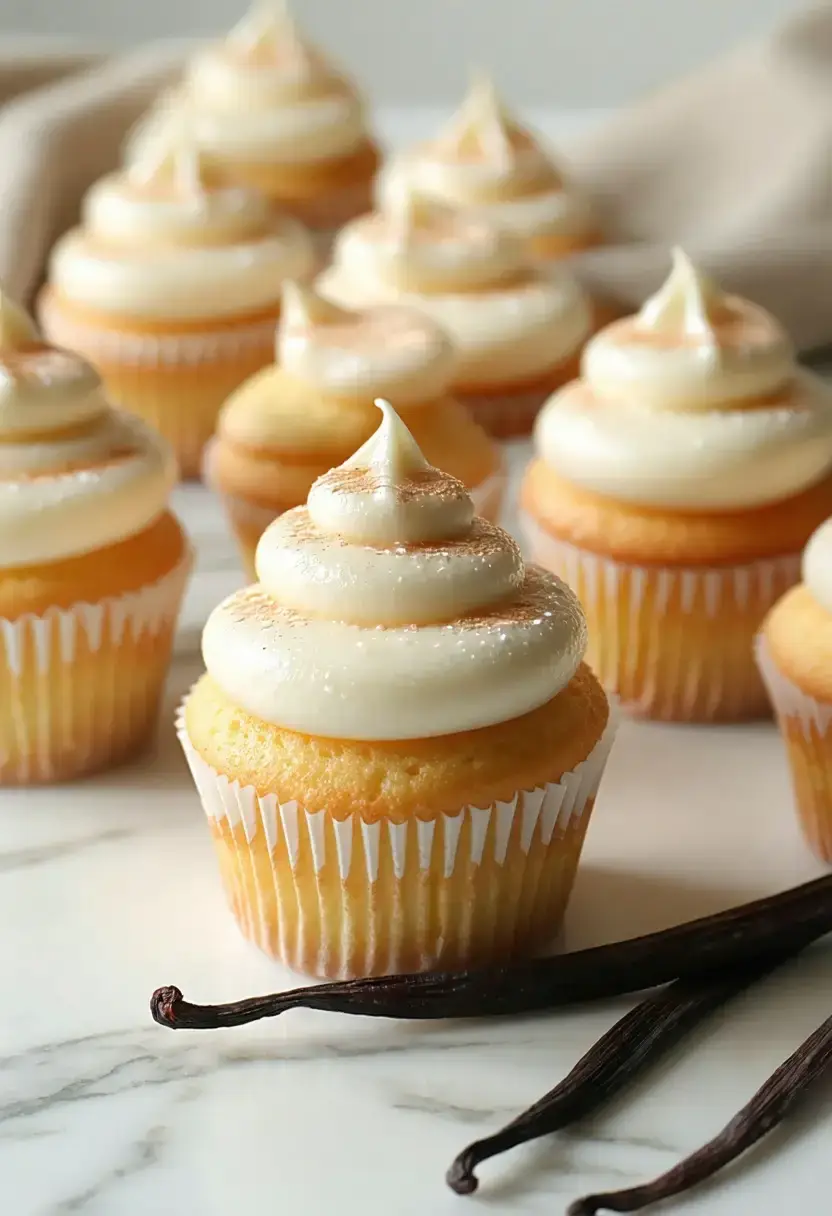 Cupcakes de Baunilha
