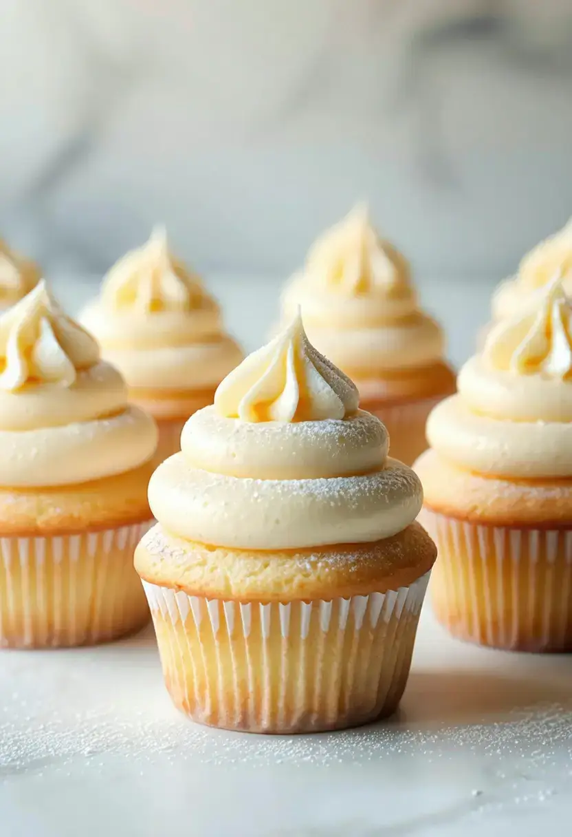 Cupcakes de Manteiga com Vanilla