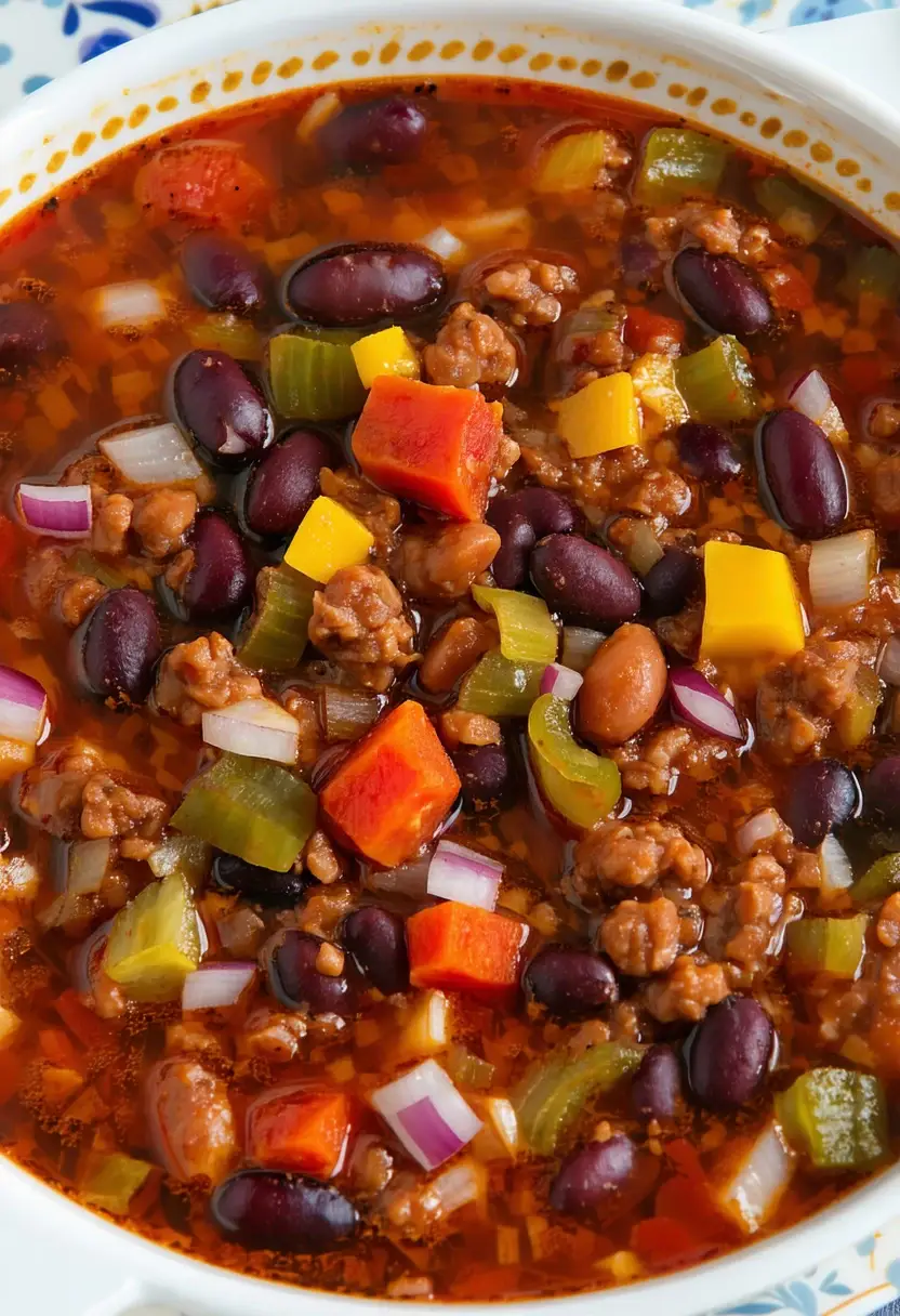 Chili Vegetariano de Feijão Preto