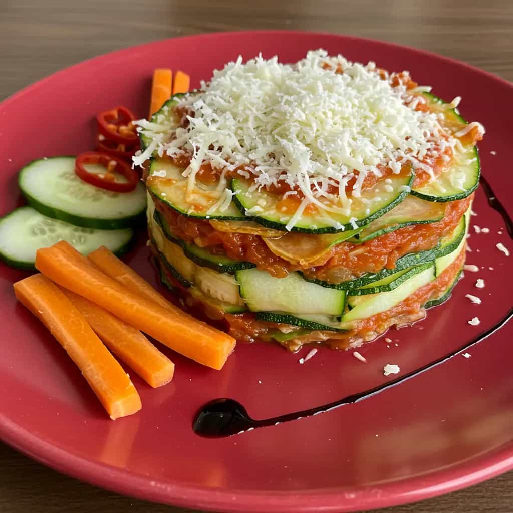 Abobrinha à Romanesca da Elena