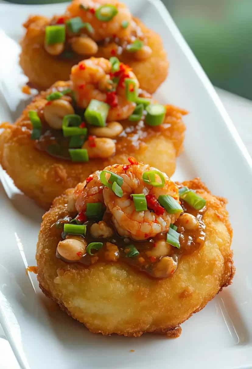Foto deliciosa de Acarajé pronta para servir - Salgadinhos
