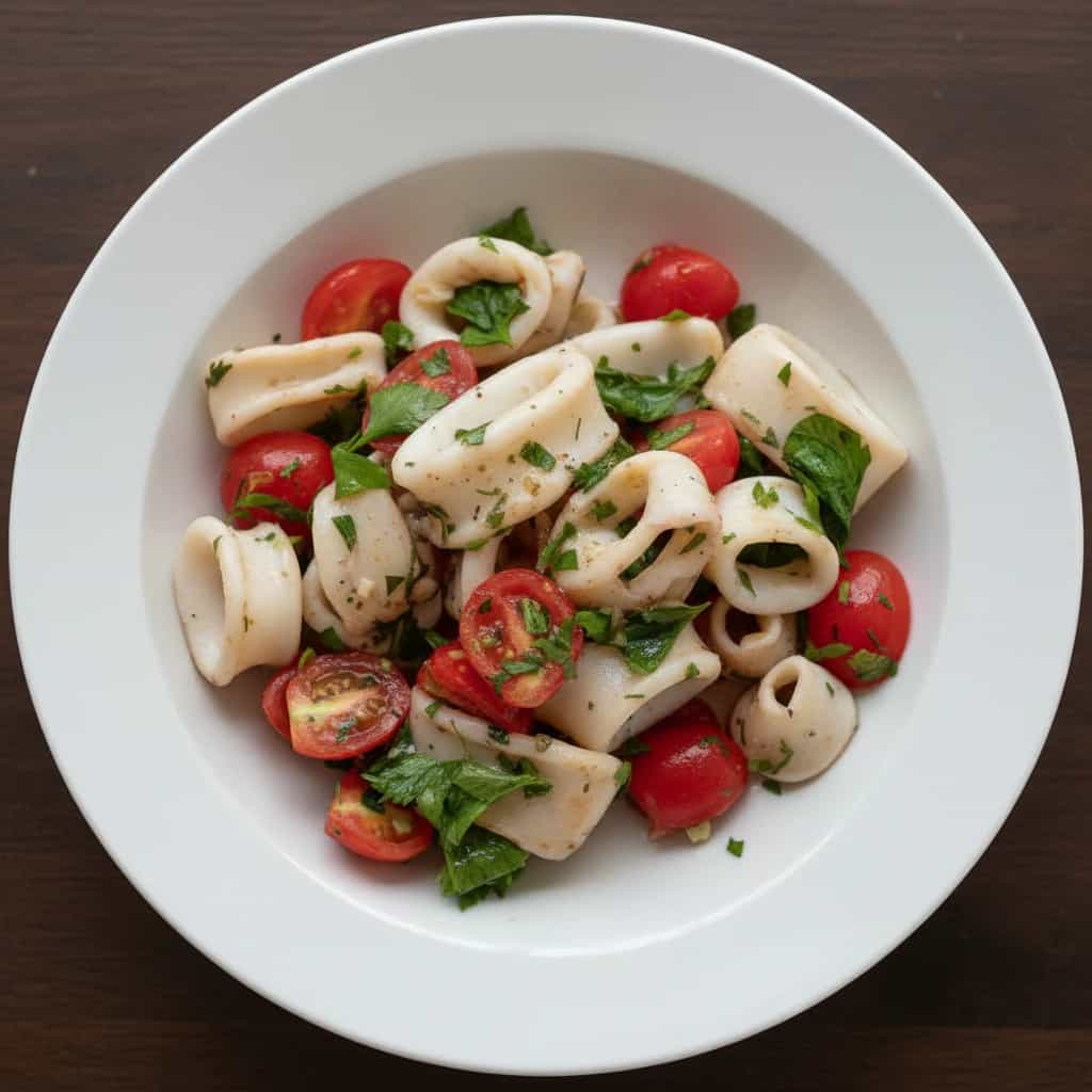 Anéis de Lula ao Limão Siciliano: Marinada Deliciosa