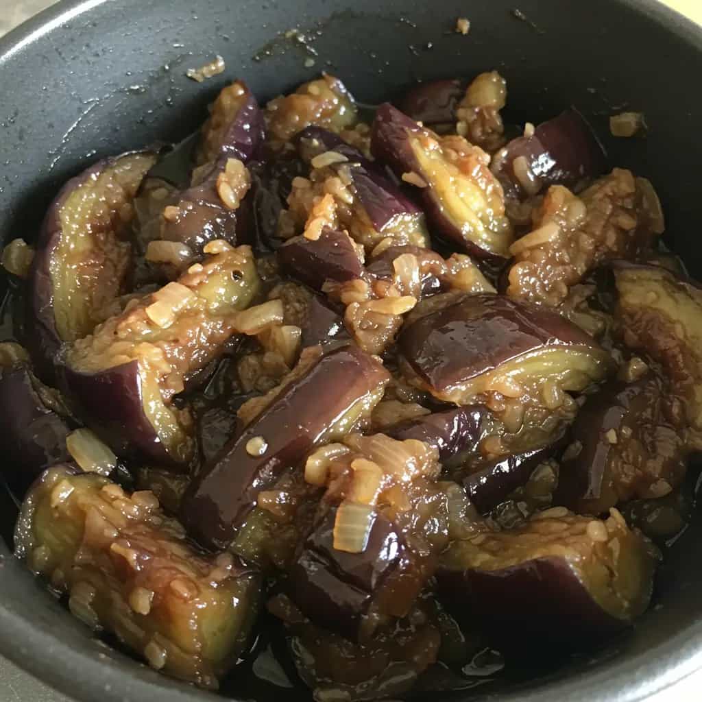 Antepasto de Berinjela no Microondas