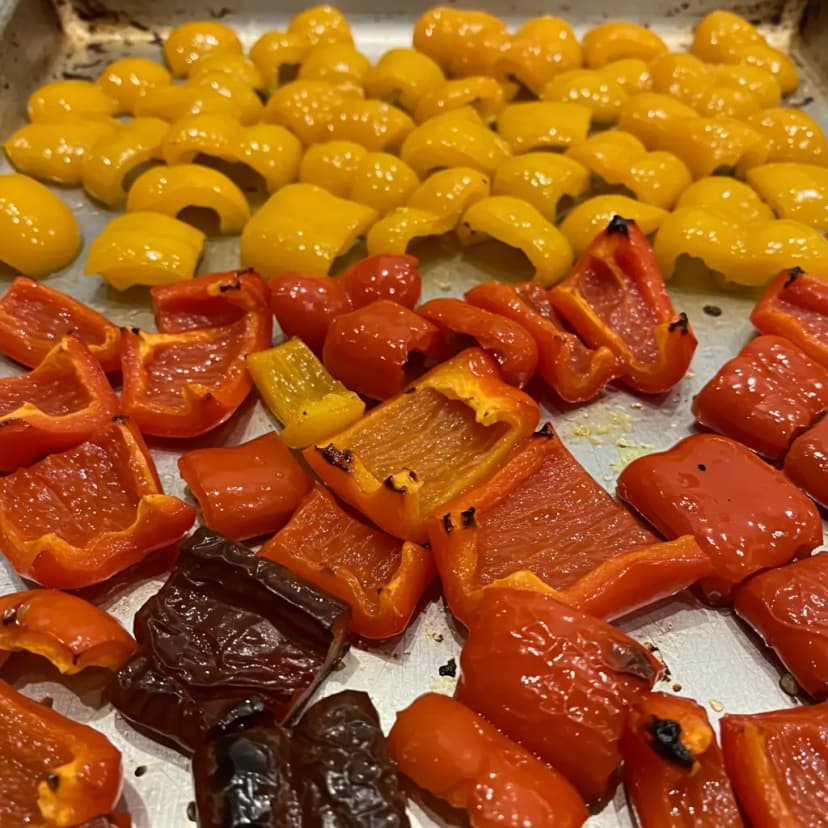 Antepasto de Pimentão Vermelho Assado