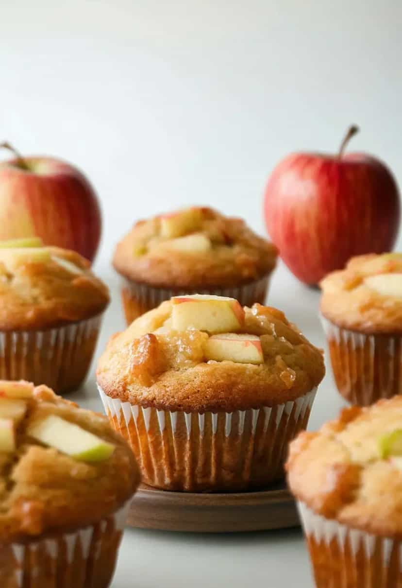 Foto deliciosa de Muffins de Maçã pronta para servir - Outras Receitas