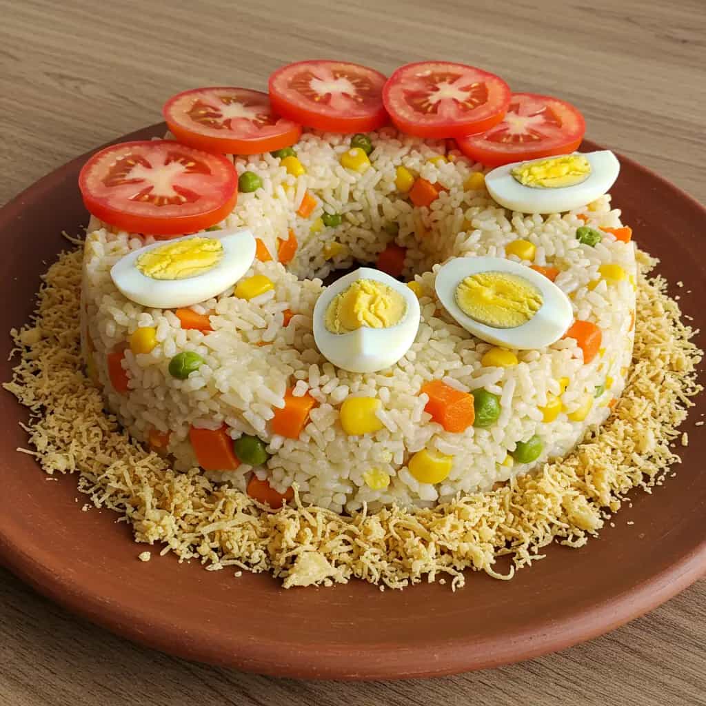 Arroz Colorido com Legumes