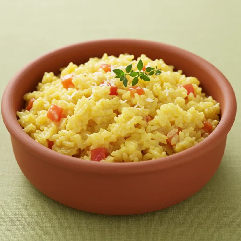 Arroz Cremoso com Especiarias e Coco