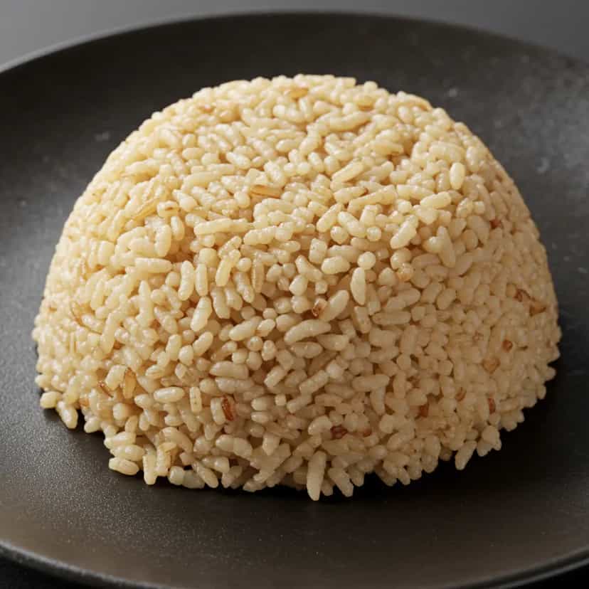 Foto deliciosa de Arroz Crocante com Granola pronta para servir - Outras Receitas