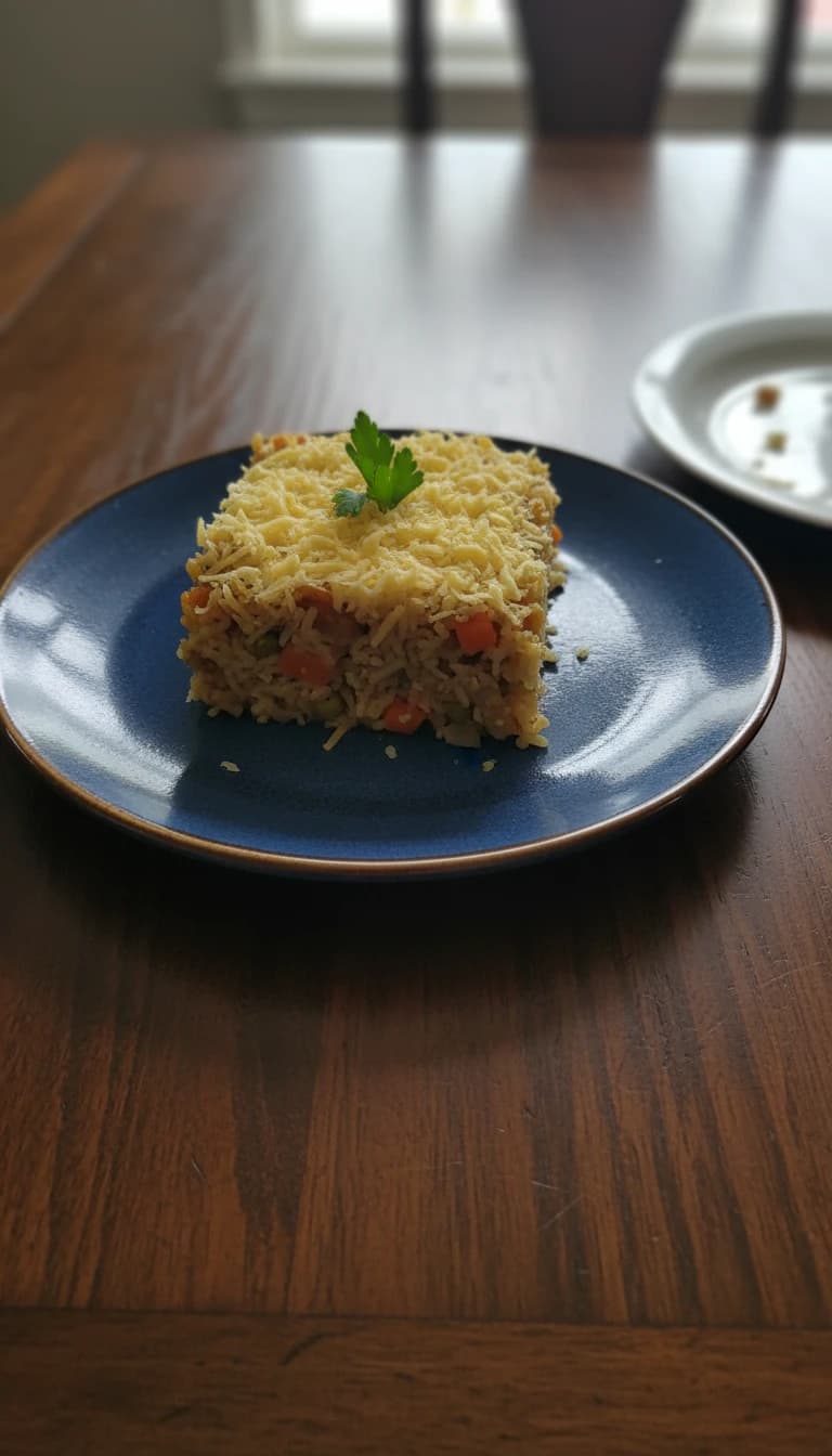 Arroz de Forno Light com Peru Defumado