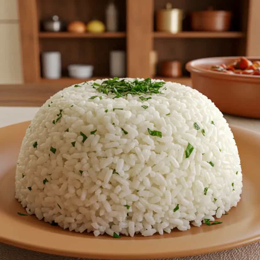 Foto deliciosa de Arroz de panela de pressão pronta para servir - Outras Receitas