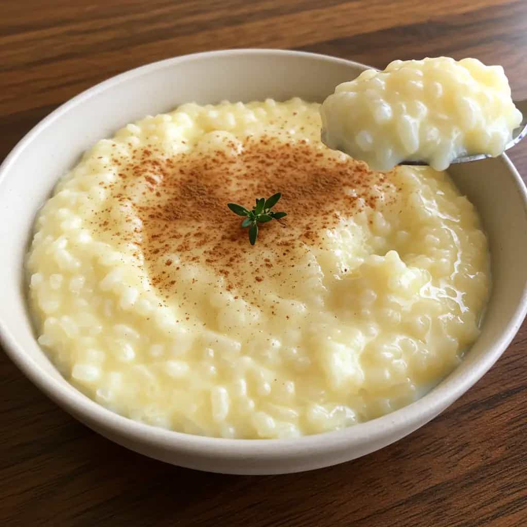 Arroz-doce Cremoso com Canela