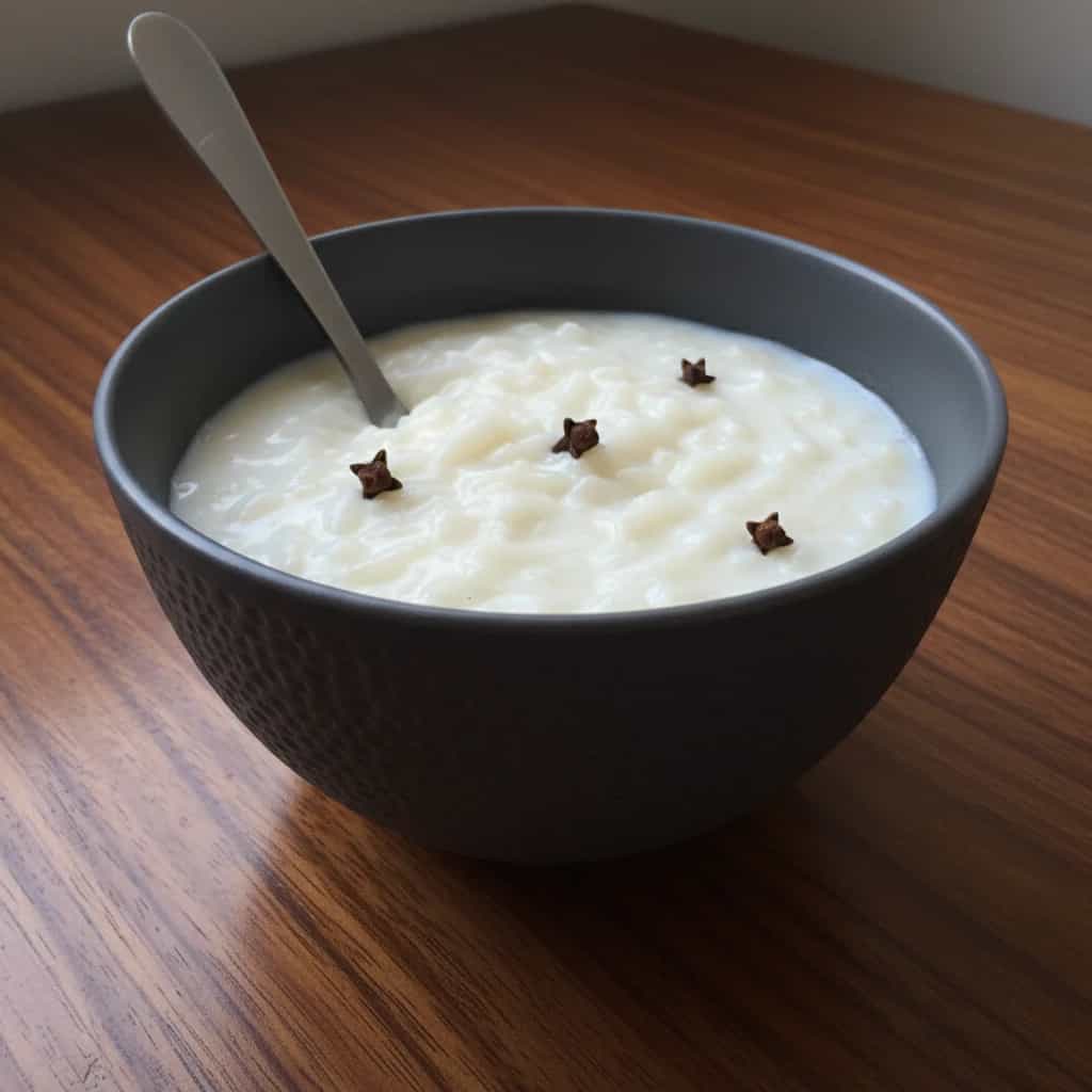 Arroz Doce Cremoso com Leite em Pó