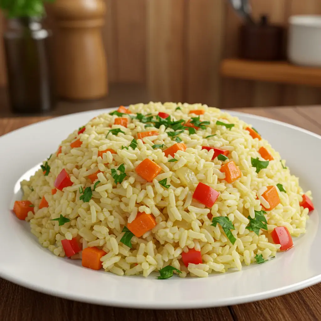Arroz temperado