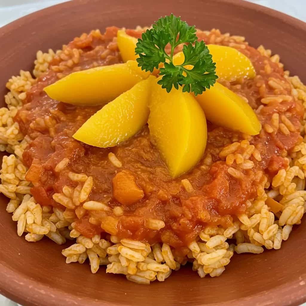 Arroz Tropical com Frutas Frescas