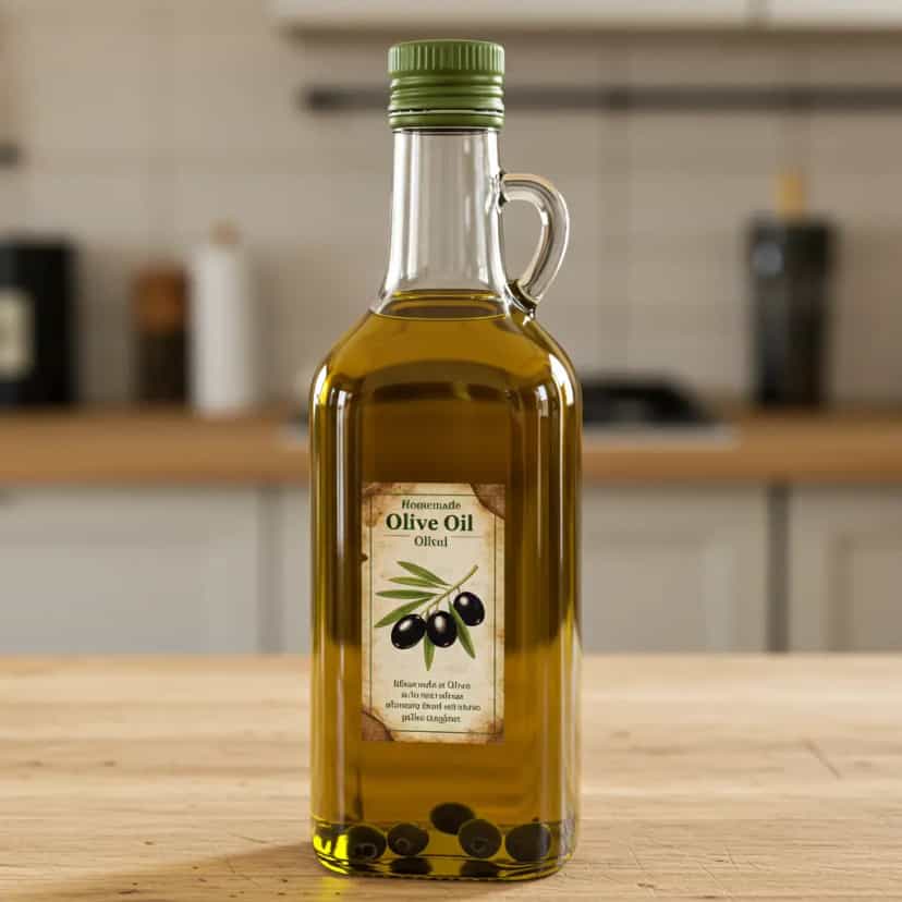 Foto deliciosa de Azeite de Azeitona Caseiro pronta para servir - Outras Receitas