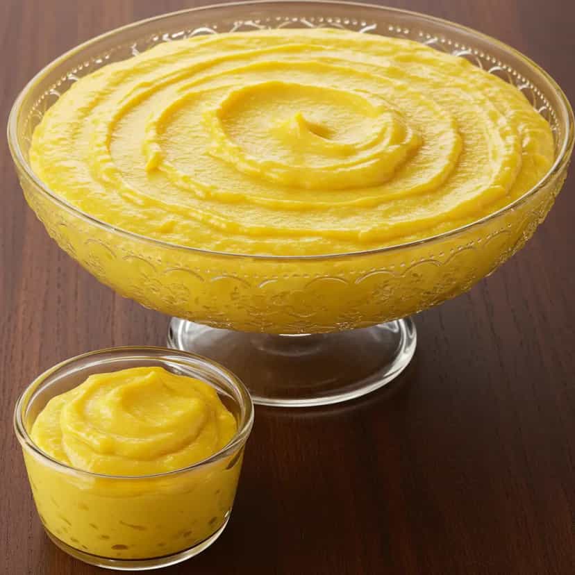 Foto deliciosa de Baba de Moça Diet: Receita leve e cremosa pronta para servir - Pudins & Cremes