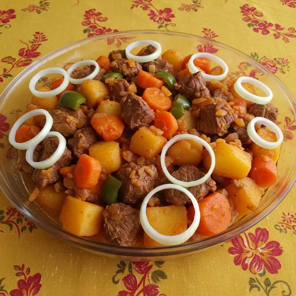 Bacalhoada de Carne de Sol com Calabresa