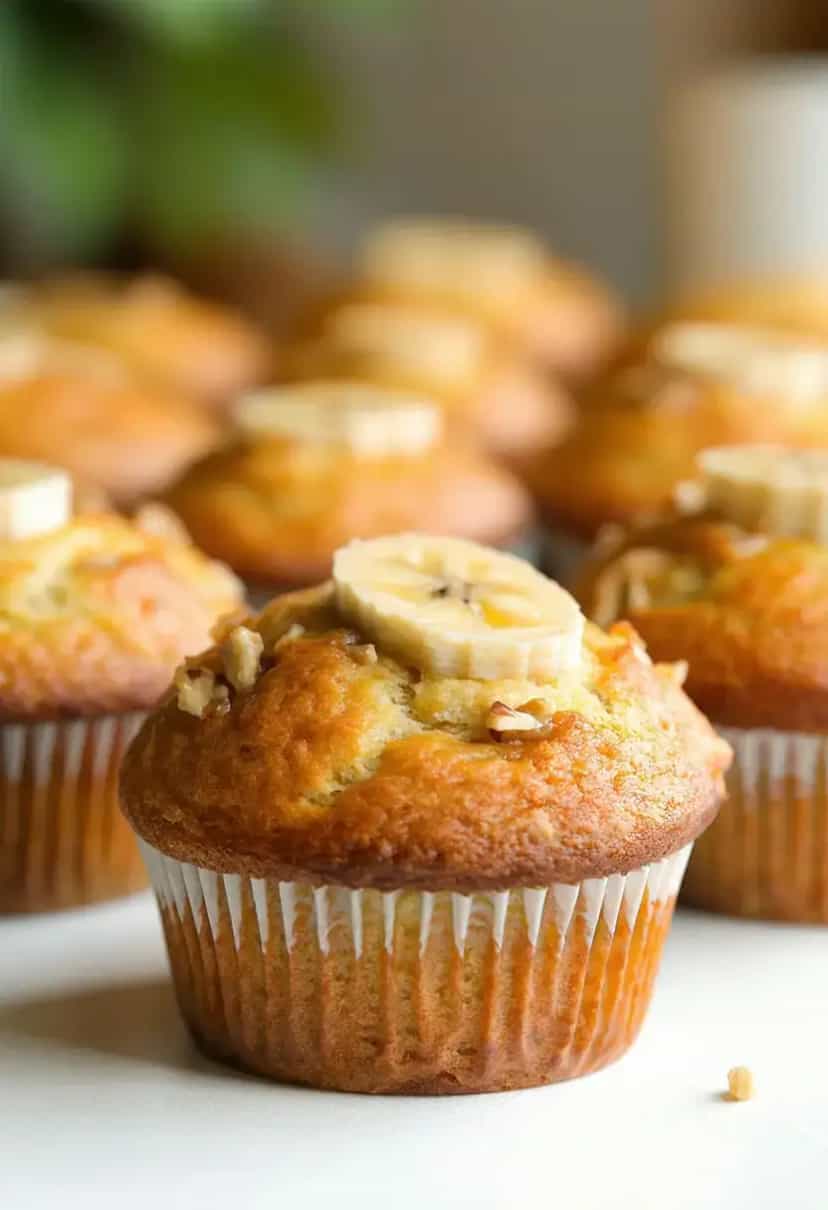 Foto deliciosa de Muffins de Banana e Nozes pronta para servir - Outras Receitas