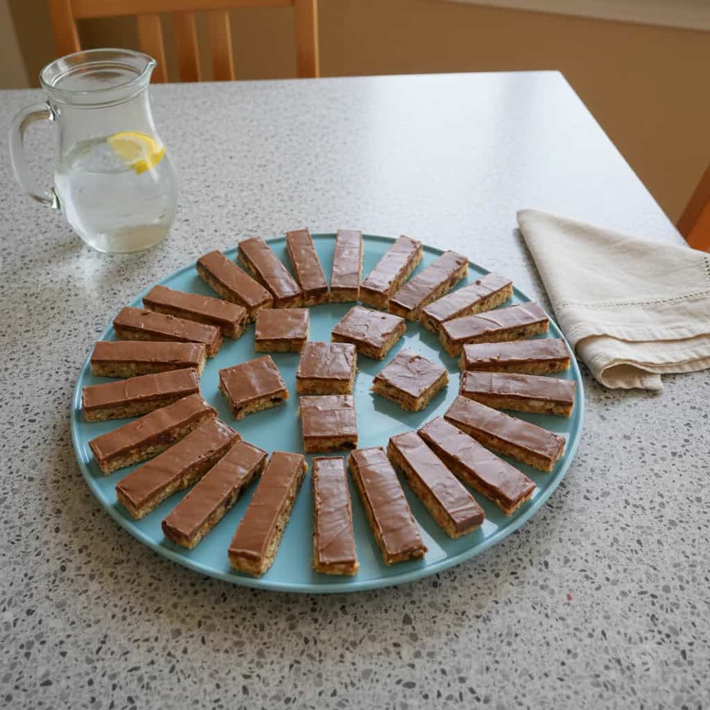 Barras de Cereal Caseiras com Aveia e Frutas Secas