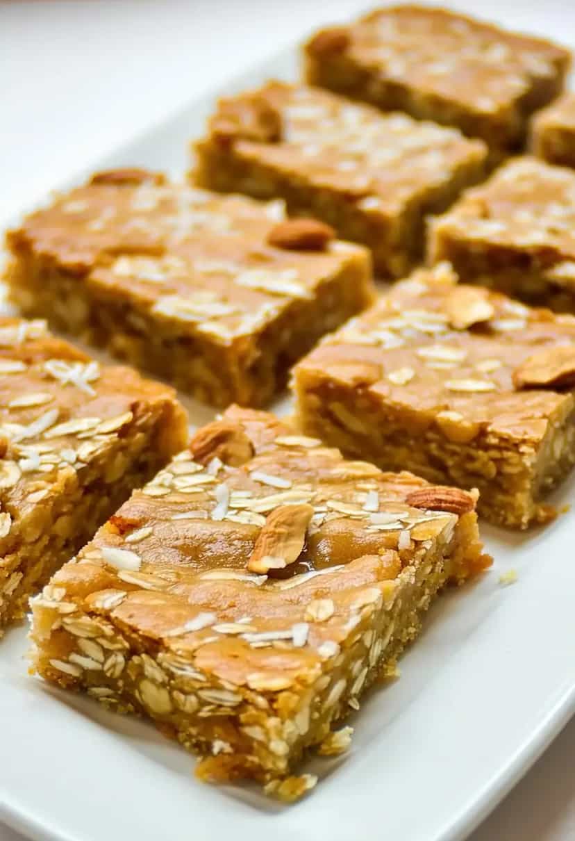 Foto deliciosa de Barrinhas Energéticas de Leite Ninho pronta para servir - Energéticos & Proteicos
