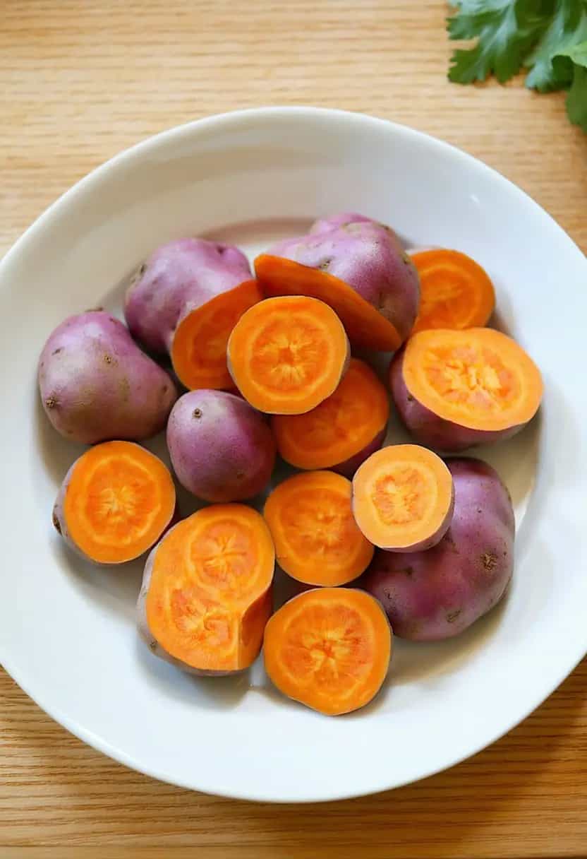 Batata Doce Cozida Simples