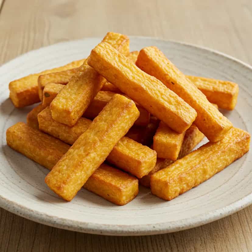Foto deliciosa de Batata Frita Caseira pronta para servir - Chips & Biscoitos