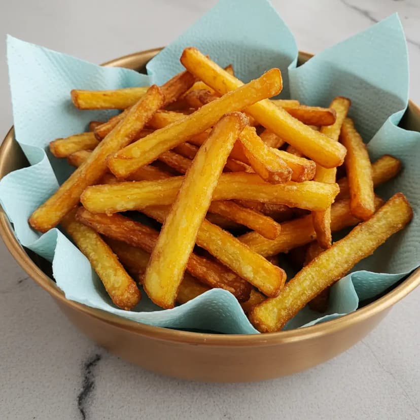 Batata Frita com Parmesão Crocante