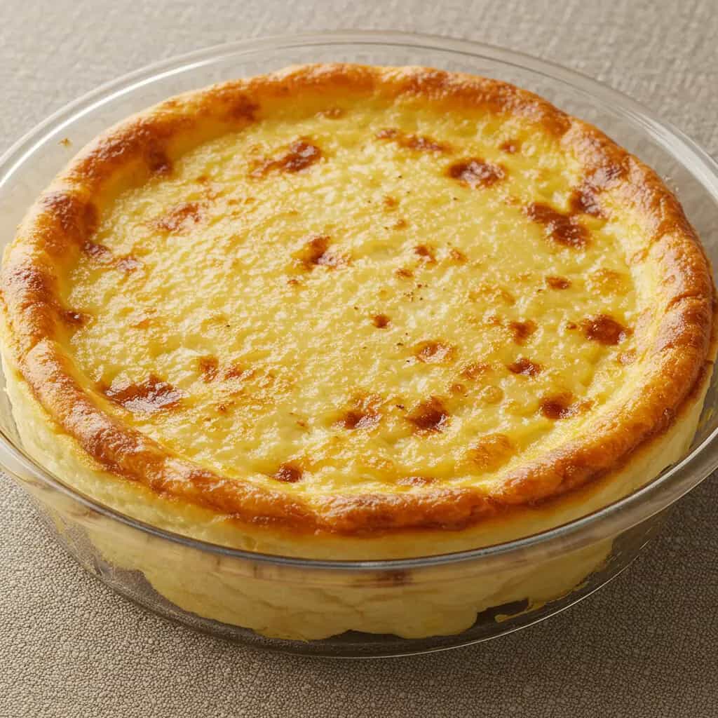 Batata Gratinada com Molho Branco