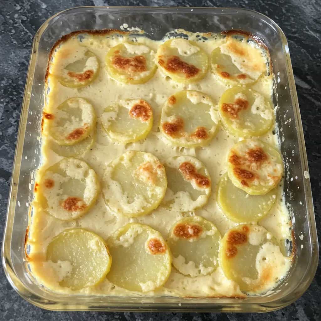 Batata Gratinada Cremosa