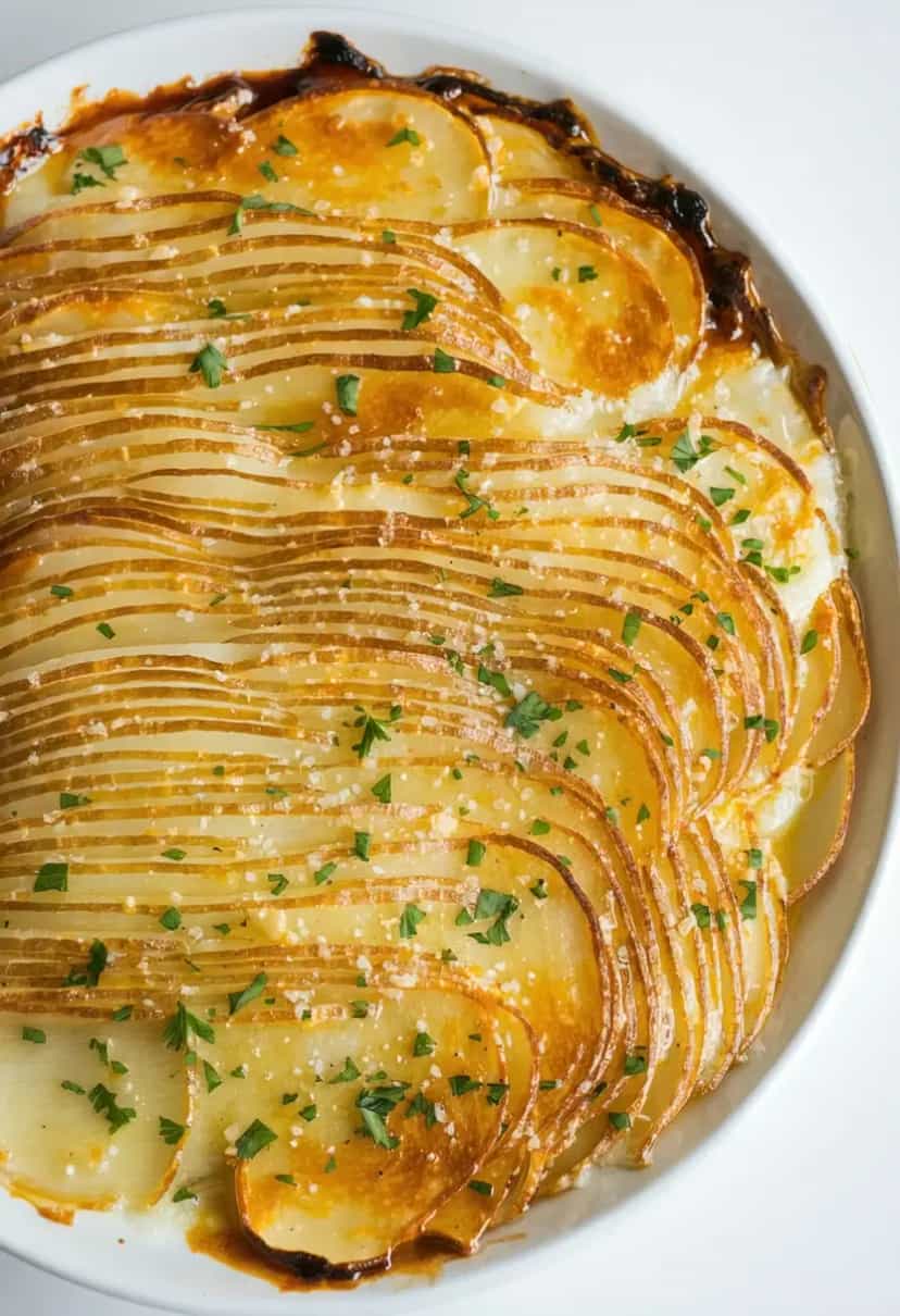Foto deliciosa de Batata Gratinada na AirFryer pronta para servir - Outras Receitas