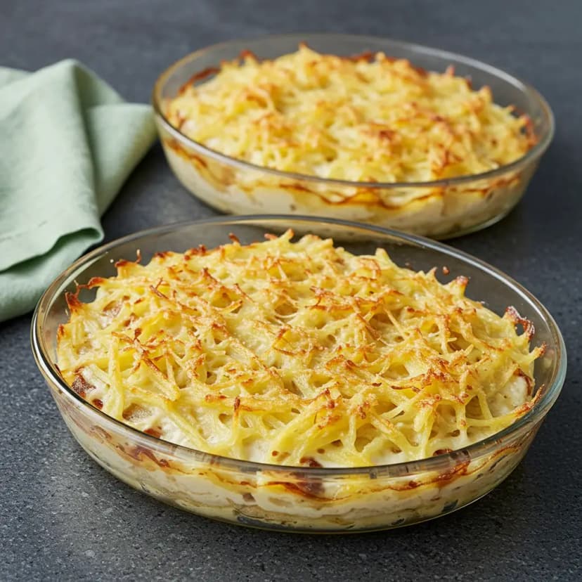 Batata Recheada com Estrogonofe de Filé Mignon