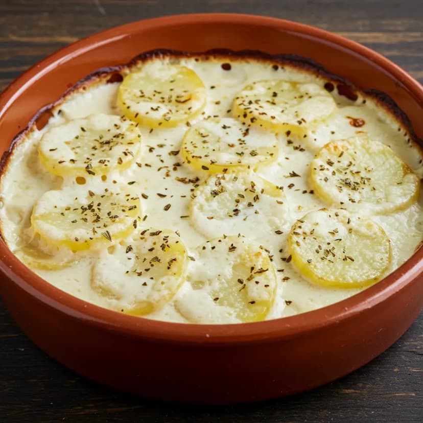 Batatas Assadas Cremosas