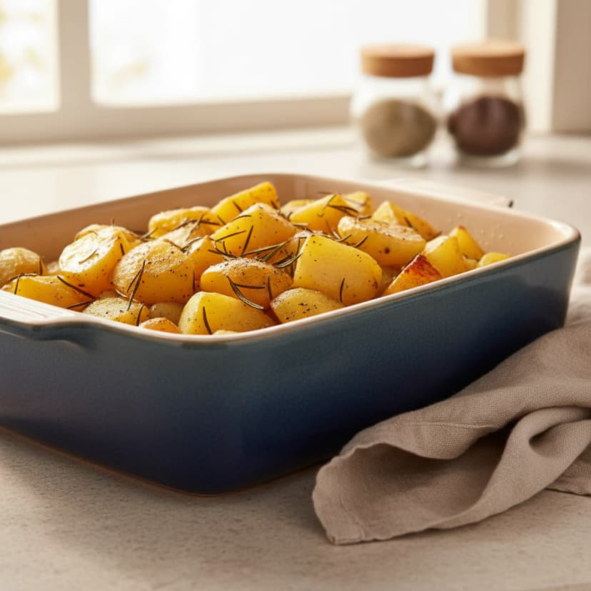 Batatas Coradas ao Alecrim