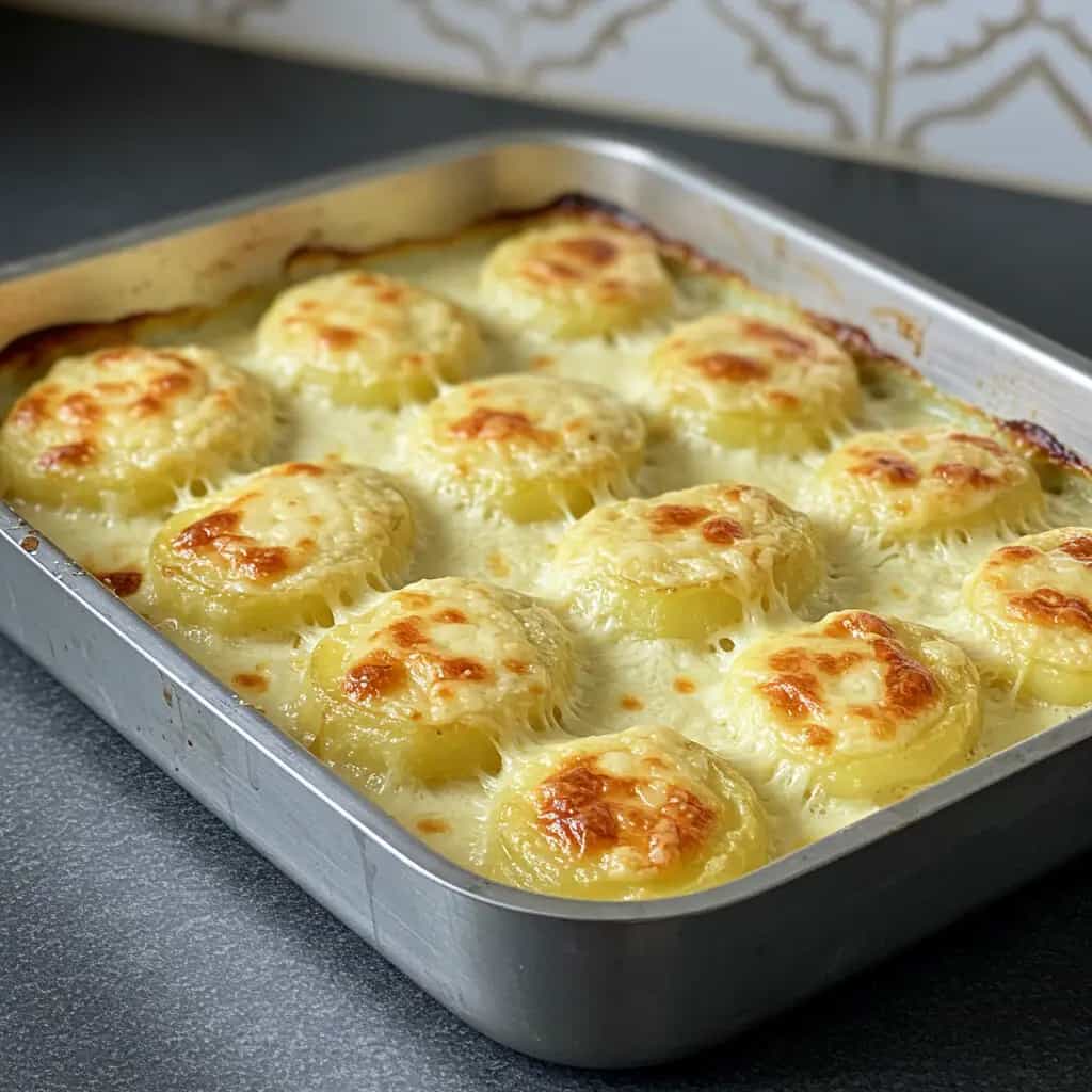 Batatas Gratinadas ao Queijo