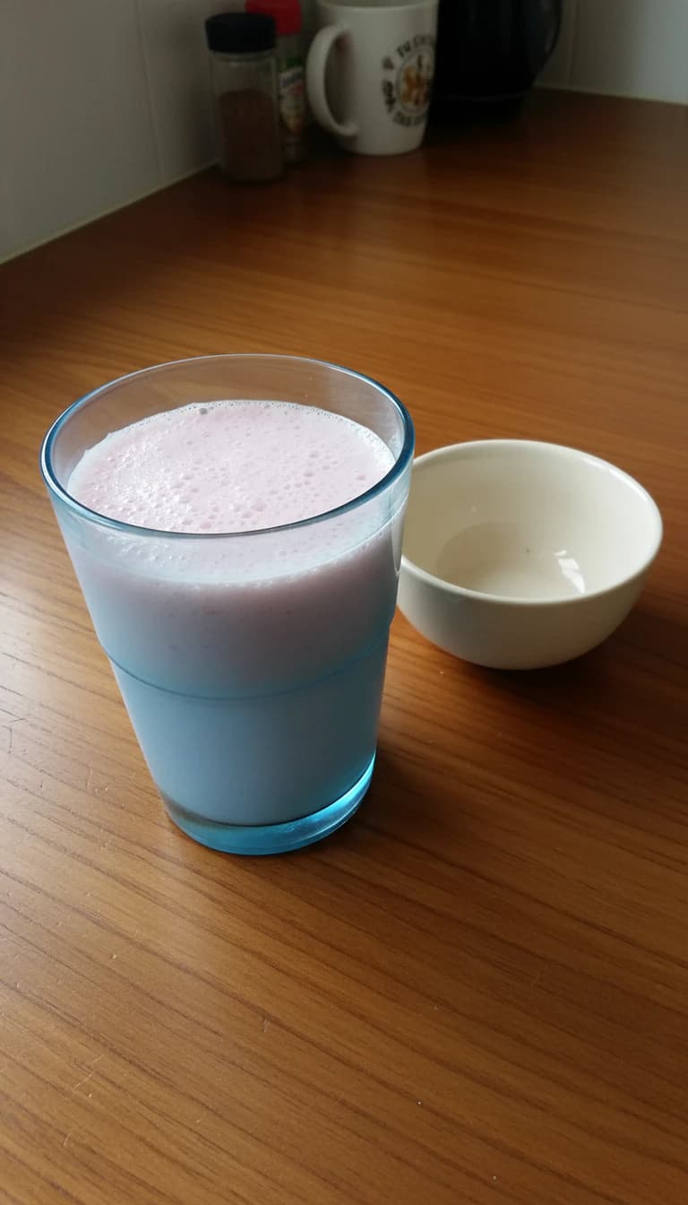 Batida Cremosa de Sonho de Valsa com Vinho Tinto