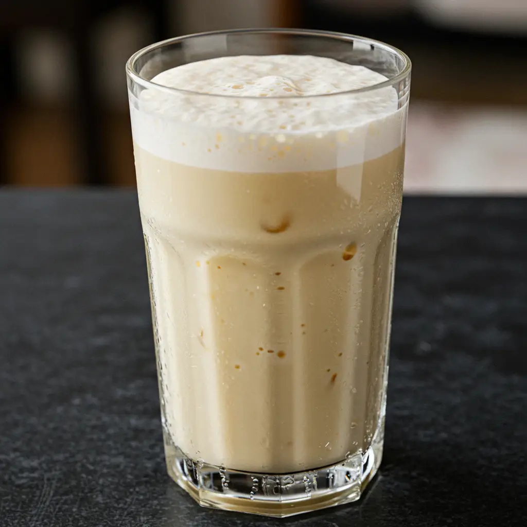Bebida Refrescante de Kefir com Limão e Baunilha