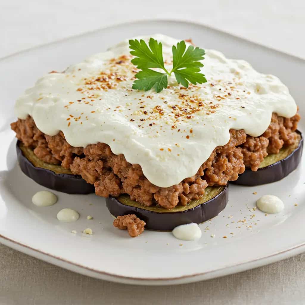 Berinjela à Parmegiana com Bacon