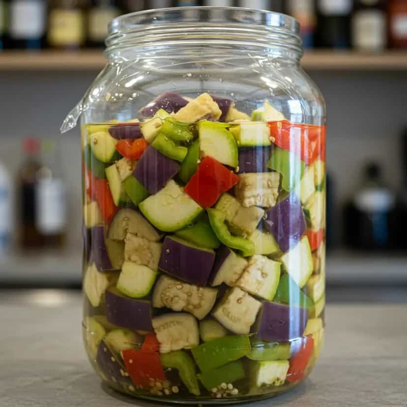 Berinjela em Conserva