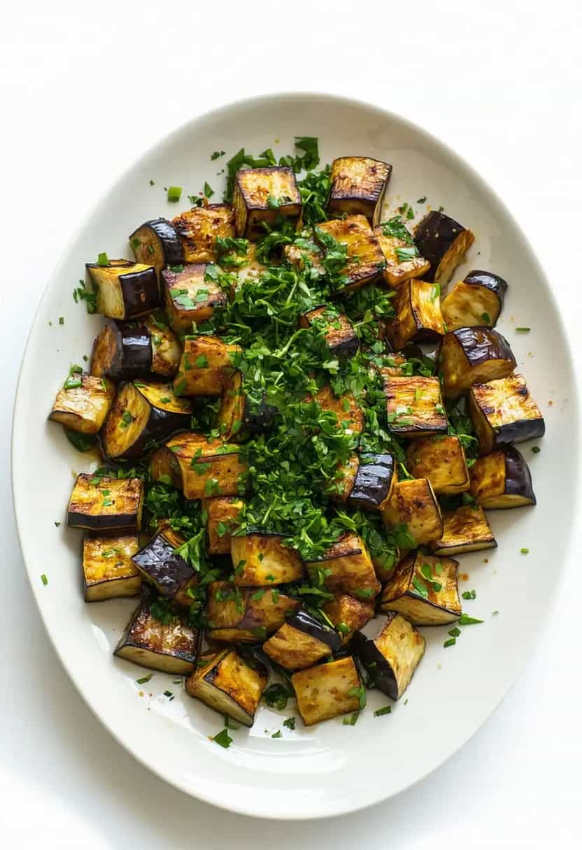 Berinjela Low Carb com Especiarias