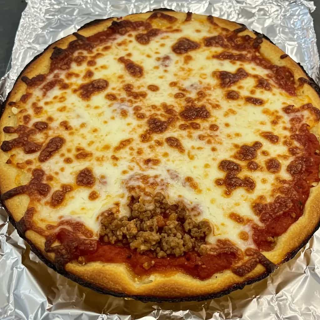 Bife à Parmegiana Assado